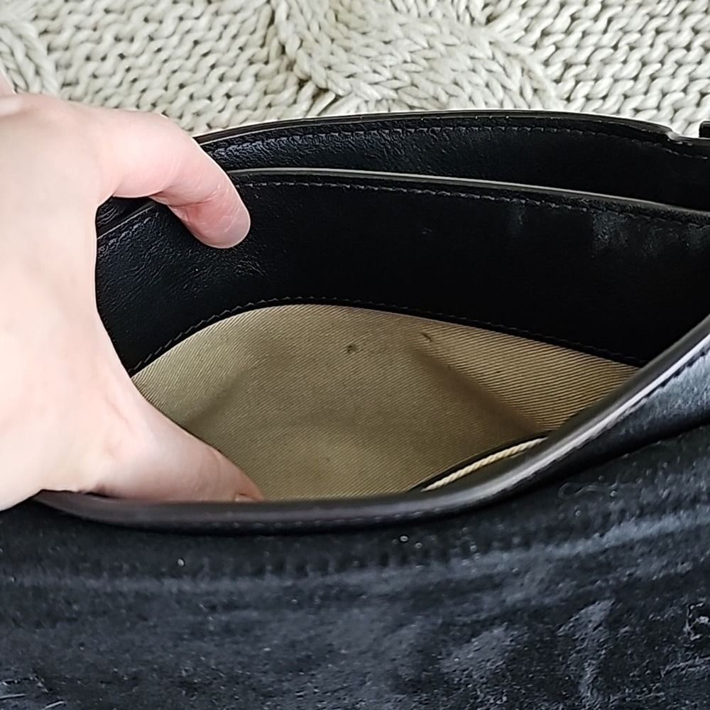 Chloe Faye Day Mini Black Leather Crossbody Bag - Picture 10 of 15